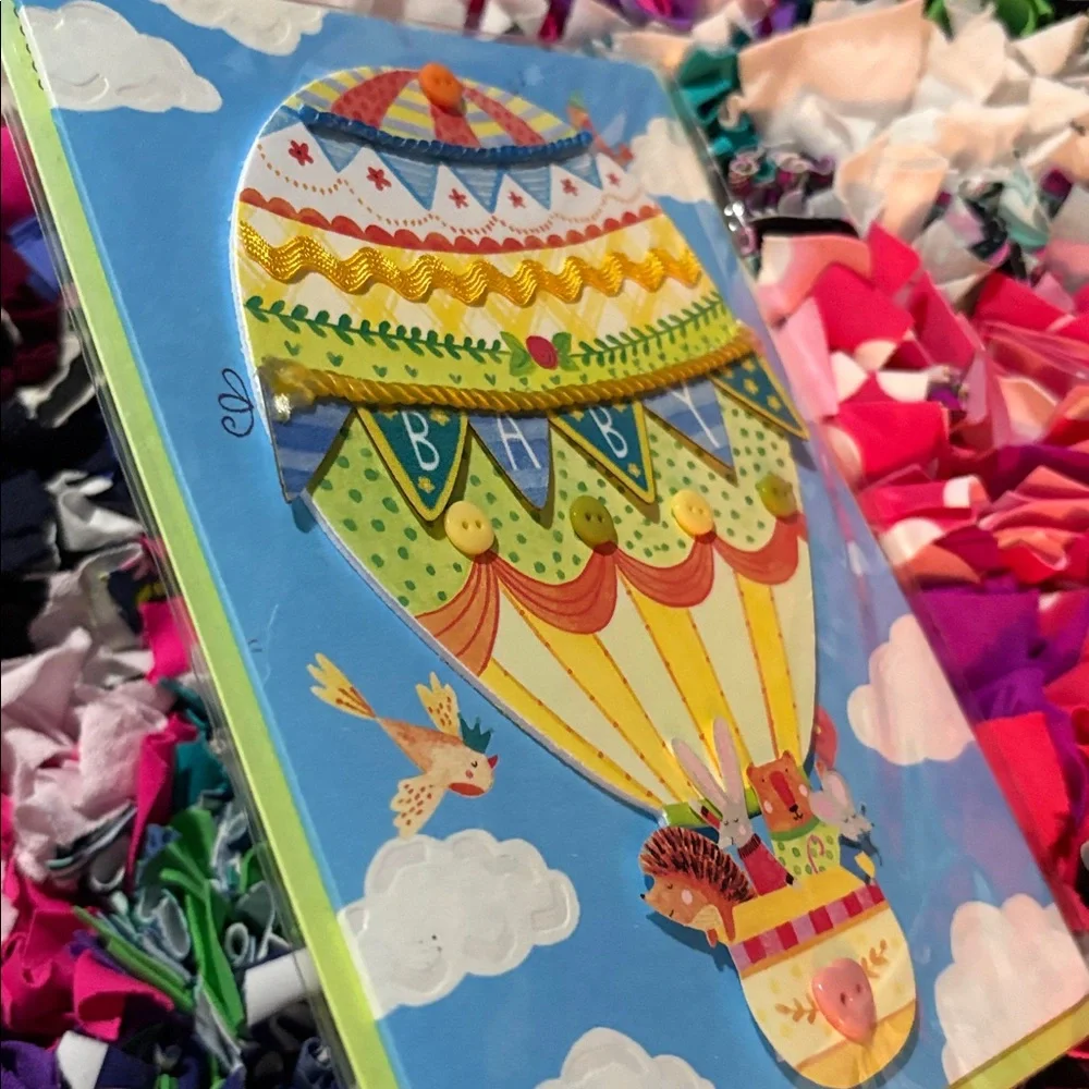 🆕American Greetings-Papersong 3D Baby Shower Card